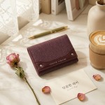 韩系时尚小钱包女款高级感多卡位三折卡包韩系简约女士钱包wallet