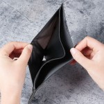 短款男士钱包薄款2024新款高颜值老鹰图案学生青年软皮零钱包卡包