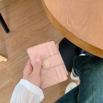 新款韩版女士钱包女生钱包短款卡包多卡位零钱包wallet钱夹批发