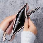 外贸新款韩版时尚女士钱包短款多卡位复古简约零钱夹女包跨境现货