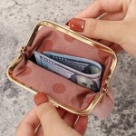 新款钱包女百搭女生手拿包网红迷你版硬币包两用小钱包简约夹子包