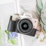 佳能M50二代保护套M200相机包canon200D皮套M50底座包保护壳配件