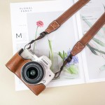佳能M50二代保护套M200相机包canon200D皮套M50底座包保护壳配件