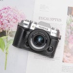 富士xt50相机包xt30二代保护套x100vixt5底座xs20皮套配件