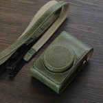 相机小包适用理光GR4/GR3X/GR3/GR相机底座PU皮革相机包收纳包