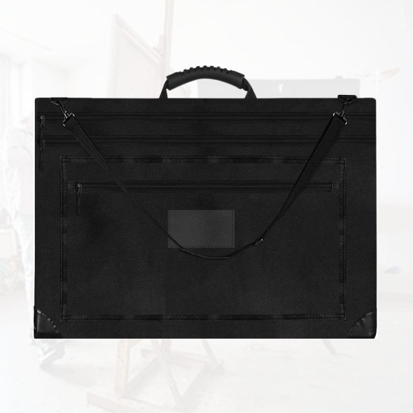 600D涤纶防水面料艺术组合包画板公告板收纳袋 Art Portfolio Bag