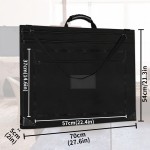 600D涤纶防水面料艺术组合包画板公告板收纳袋 Art Portfolio Bag