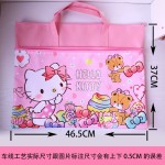 卡通A3美术用品儿童手提画板袋学生素描绘画收纳袋超大容量补习袋