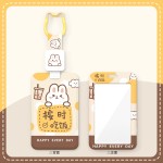 学生校园卡公交地铁卡保护套卡皮巴拉校牌饭卡幼儿园接送卡套防丢