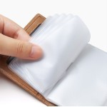 卡包男士PU皮革大容量多卡位防消磁信用卡片包女小巧驾驶证卡套