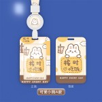 以和美小学生卡套校园公交饭卡门禁工牌证件工作证挂绳校牌保护套