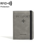 2026新款RFID防盗刷优质皮革证件夹男女旅行商务多功能卡包钱包