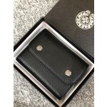 十字架牛皮克罗真皮卡包潮流时尚钱包男女通用轻奢卡套零钱证件包