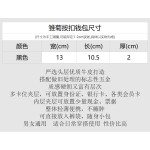 十字架牛皮克罗真皮卡包潮流时尚钱包男女通用轻奢卡套零钱证件包