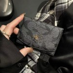 厂家现货直批蔻chi卡包卡套大牌多卡位三折包跨境欧美钱包潮牌