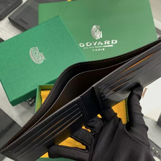 Goyard戈雅印花短款钱包 通用折叠卡包外贸时尚卡夹卡包男女同款