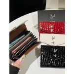 厂家现货鳄鱼纹大牌卡包卡套多卡位香奶证件包杨树林潮牌ys风琴包