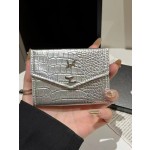 厂家现货鳄鱼纹大牌卡包卡套多卡位香奶证件包杨树林潮牌ys风琴包