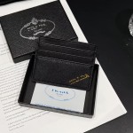 厂家直销外贸十字纹7卡夹PU皮质高质量卡套潮牌普卡包现货ins复古