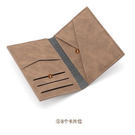 复古男士真皮质感卡包简约银行卡收纳夹新款卡套创意钱夹卡包钱夹