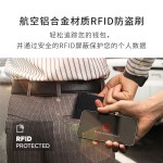 跨境钱包短款简约两折多卡位大容量外贸信用卡卡包卡盒防磁防盗刷