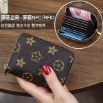防消磁卡包女大容量多卡位信用卡位驾驶证名片卡夹银行卡套包