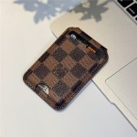潮牌强磁卡包适用苹果iPhone皮革背贴卡套门禁银行卡磁吸卡袋通用