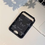 潮牌强磁卡包适用苹果iPhone皮革背贴卡套门禁银行卡磁吸卡袋通用