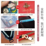 多卡位小钱包男卡包女零钱包多功能风琴驾证驾照一体拉链欧美复古