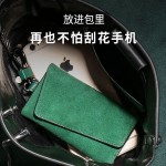 翻毛皮钥匙包男士高档简约女士网红通用保护套多功能大容量锁匙包