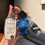 适用大众新宝来速腾polo钥匙套途观探岳凌渡朗逸探歌嘉旅钥匙包壳