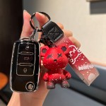 适用大众新宝来速腾polo钥匙套途观探岳凌渡朗逸探歌嘉旅钥匙包壳