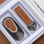 适用奔驰glc300l钥匙套新c260l男e300l车c200l壳la200ls级GLB扣包