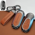适用奔驰glc300l钥匙套新c260l男e300l车c200l壳la200ls级GLB扣包