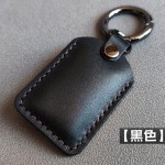 真软PU皮革门禁卡长方形水滴钥匙扣防水感应套扣小区电梯保护卡套