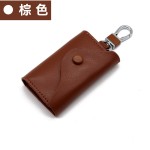 高档男士真皮钥匙包大容量多功能腰挂钥匙套家用牛皮通用锁匙包女