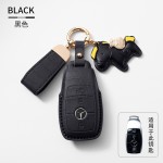 适用于奔驰原车鳄鱼皮纹GLEGLAC200L c260L E300L钥匙套E级S级c级