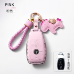 适用于奔驰原车鳄鱼皮纹GLEGLAC200L c260L E300L钥匙套E级S级c级