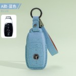 适用2023款奔驰e300l钥匙套glc260男女A/C级扣e260li翻毛皮包车内