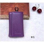 工厂货源头层牛皮钥匙包淘宝热销真皮女士零钱包可爱功能锁匙包