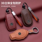 适用于奔驰原车色纳帕皮GLEGLAC200L c260L E300L钥匙套E级S级c级