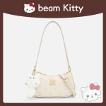 现货beamkitty新款时尚气质饺子女包小众压花单肩高级单肩腋下包
