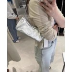 韩国小众bucks&leather腋下包韩代2024款小羊皮简约百搭单肩包女
