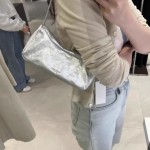 韩国小众bucks&leather腋下包韩代2024款小羊皮简约百搭单肩包女