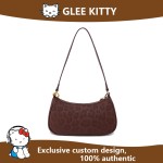 GLEE KITTY豹纹月牙包女2026百搭斜挎手拎腋下单肩包 时尚百搭