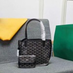 goyard戈雅狗牙包对版mini高品质双面子母购物袋菜篮子tote托特包