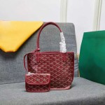 goyard戈雅狗牙包对版mini高品质双面子母购物袋菜篮子tote托特包
