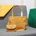 goyard戈雅狗牙包对版mini高品质双面子母购物袋菜篮子tote托特包