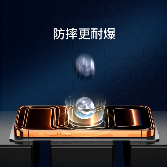 塞纳多适用苹果17promax钢化膜苹果15防窥iphone16手机膜14高清