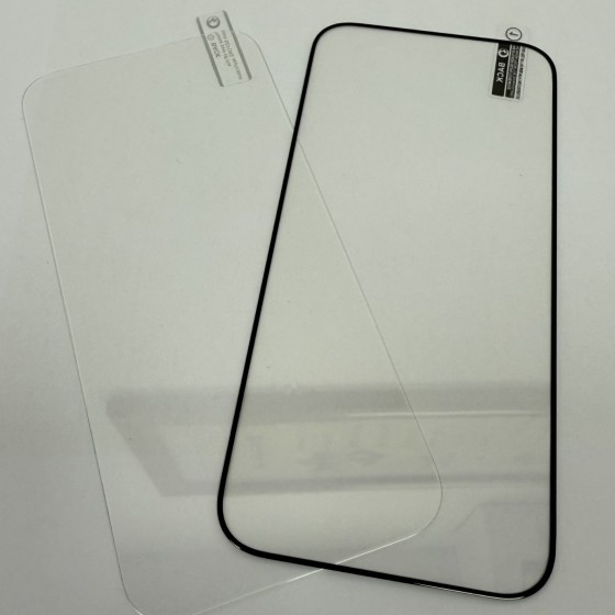 适用iphone17Ari磨砂防窥膜17promax全屏高清17超细边防尘钢化膜